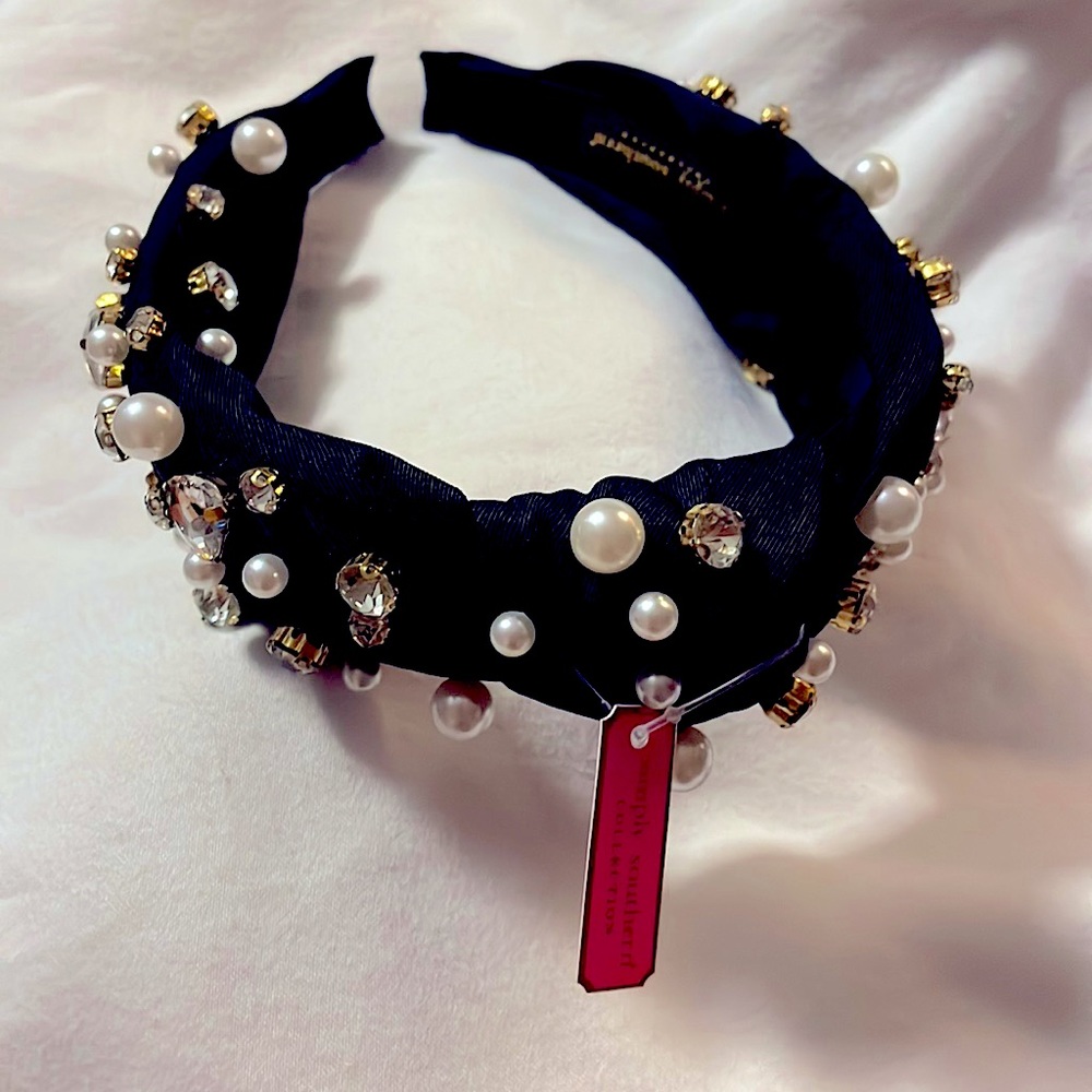 Simple Modern Top Knot Studded Headband